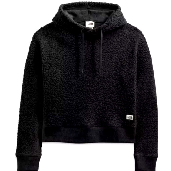 The North Face Jackets & Blazers - North Face Women's Harrison Wool Pullover Fleece ⚫️ TNF Hoodie Sz Small